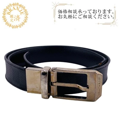 Cinturón usado LOUIS VUITTON M6834 Suntulle Damier grafito negro para hombre Foto 1 de 4