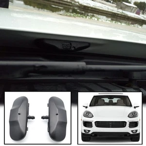 X2 Windshield Washer Nozzle Jet Heated For Porsche Cayenne Panamera 2014 2015 - Picture 1 of 6