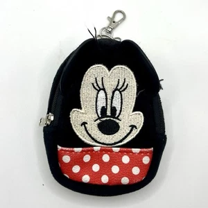 Disney Minnie Mouse Zip Keychain Pouch Coin Purse - Bild 1 von 6