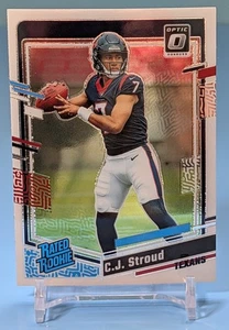 2023 CJ Stroud Rookie Optic Rated Rookie #244 Houston Texans - Picture 1 of 3