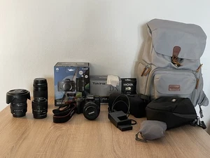 Canon EOS M5 24.1 MP KOMPLETTPAKET mit EF-M 18-150mm, Zoom, Tele, Weitwinkel,... - Bild 1 von 14