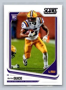 2018 Score Rookie RC #360 Derrius Guice LSU Tigers Football Card - Picture 1 of 2