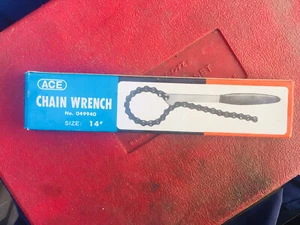 Ace 14" Pipe Chain Wrench - Picture 1 of 1