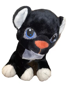 Vintage schwarz weiße Katze Kätzchen Plüsch 13 Zoll Stofftier Puppe Liberty Toy Co. 1996 - Bild 1 von 6