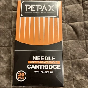 Agujas de cartucho de tatuaje - 20 piezas cartucho desechable repisa de dedo forro redondo - Imagen 1 de 7