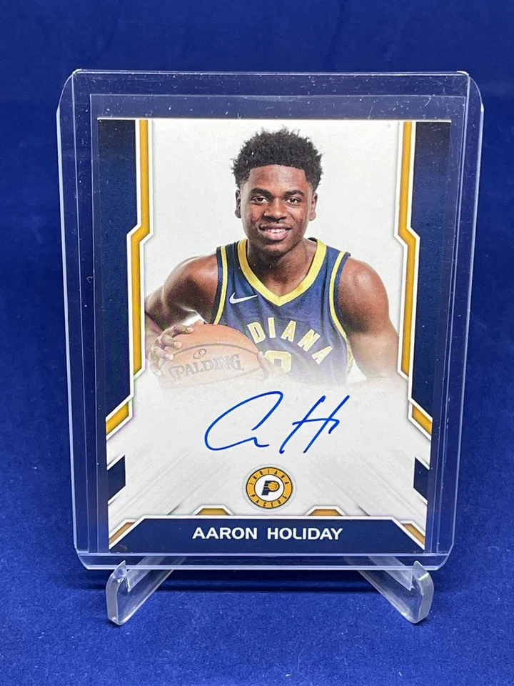 AARON HOLIDAY 2018-19 PANINI NEXT DAY SSP ROOKIE AUTOGRAPH AUTO RC #19 - Image 1 of 1