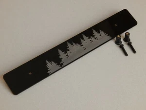 Eliminación de matrícula frontal negra grabada con imagen TREES 2015 - 2021 WRX / STI - Imagen 1 de 3