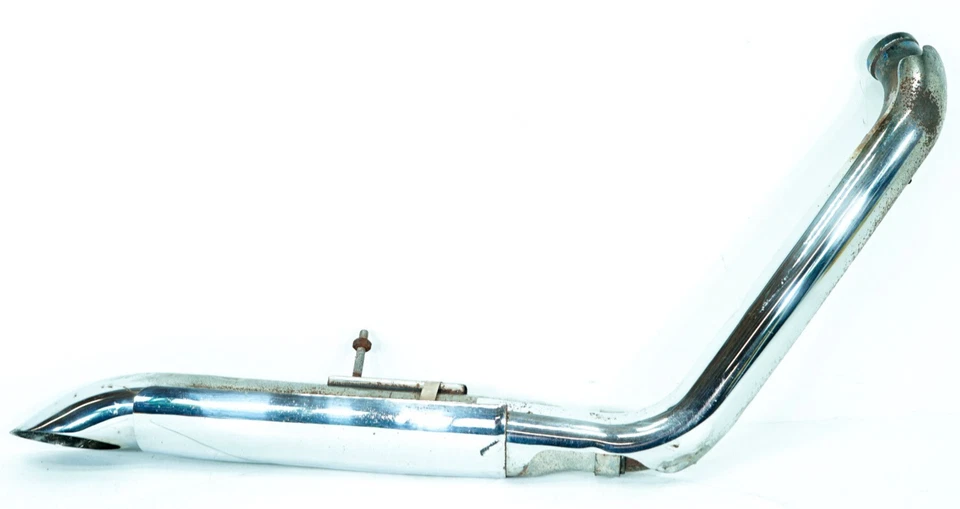 06 Harley Heritage Softail Classic OEM cabezal de escape delantero tubo silenciador 1329 Foto 1 de 4