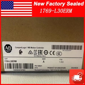 1PC NEW PLC 1769-L30ERM /A CompactLogix 1MB Motion Controller AB 1769L30ERM - Picture 1 of 6