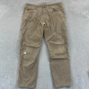 Kuhl Revolvr Pants Mens 36x32 Tan Straight Hiking Trail Camping Outdoor Casual - Picture 1 of 16
