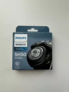 Philips Norelco SH50 Replacement Shaving Heads Series 5000 - Sealed New Genuine - Picture 1 of 3