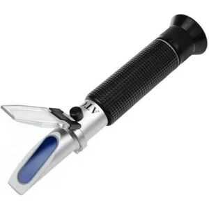 Portable Handheld Alcohol Refractometer Tester 0-80% Sugar Refractometer 0-32% - Picture 1 of 12