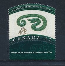 Canada   1883 MNH, Year of the Snake, 2001