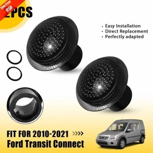 2PCS Smoked Side Fender Marker Repeater Light For 2010-2021 Ford Transit Connect - Picture 1 of 13