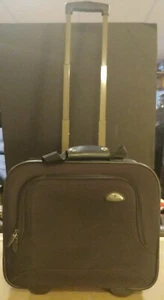 Samsonite Carry On Luggage Carry On Wheels Extending Handle Black 14x17x10 - Picture 1 of 15