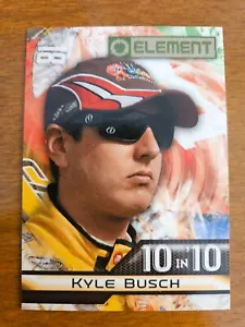 2009 Wheels Element 10 in '10 Kyle Busch Card #TT 9/10 - Picture 1 of 1