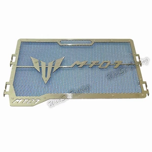 Blue Radiator Grille Guard Protector For YAMAHA FZ07 MT-07 Moto Cage Tracer XSR - Picture 1 of 5