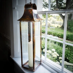 Culinary Concepts Burnished Copper Large Tonto Lantern - Picture 1 of 1