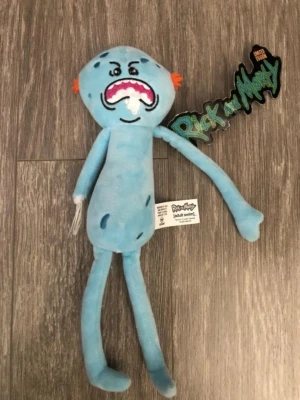 Happy Mr Meeseeks Pelúcia Rick and Morty Adulto Natação Jinx 2015 Edição Limitada Novo com etiquetas - Imagem 1 de 4