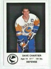 1983-84 Saskatoon Blades (WHL) Dave Chartier