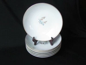 Set of 7 Vintage Noritake LISETTE Coupe Soup Bowls 1956 - 1962 MCM Design 5773 - Picture 1 of 11