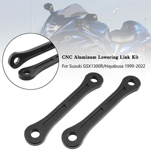 Kit collegamento abbassamento CNC 35mm per Suzuki GSX1300R Hayabusa GSXR 1300 1999-2022 T9 - Foto 1 di 9