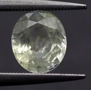Loose Faceted Oval Cut 1.10 Ct Natural Yellow Sapphire No Heat Round Mix Gem A+ - Picture 1 of 10