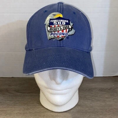 Pennsylvania 500 Pocono Raceway 2008 American Needle Strapback Adjustable Hat - Image 1 of 4