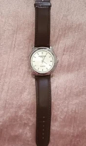 New Constant Brown Faux Leather Watch - Batteries Not Included - Picture 1 of 1