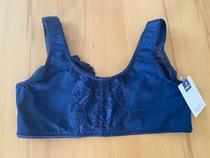 BH bequem Sport ohne Bügel blau 90 B NEU - Bild 1 von 3