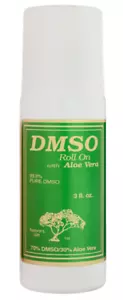 Nature's Gift 99.9% Pure DMSO | 70% DMSO, 30% Aloe Vera  (3 fl oz Roll On) GREEN - Picture 1 of 1