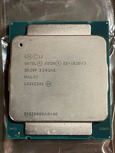 Intel Xeon E5-1620 V3 SR20P 3.50GHz 4-Core LGA2011-3 CPU - Picture 1 of 1