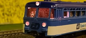 ☆ SELTEN☆ MÄRKLIN H0 ☆  3016 SCHIENENBUS 3 TEILIG CESKE DRÁHY ☆  PAINTED  EVP  - Picture 1 of 11