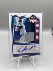 2023 Panini Stars & Stripes Christian Knapczyk Autograph Jersey Relic USA