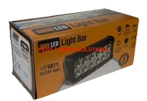 Maypole 5071 Barra Luminosa 36W LED Super Luminosa per Camion Furgone 4x4 Scavatore Recupero✅ - Foto 1 di 6