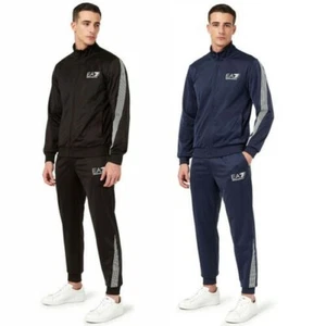 EA7 EMPORIO ARMANI Suit Sweatshirt Springy Full Zip Man Sport 3KPV54 PJ05Z - Picture 1 of 14