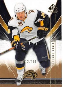2009-10 SP Game Used Gold #11 Thomas Vanek /100 - Picture 1 of 2