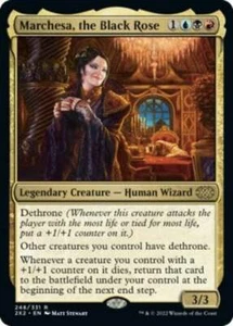 Magic The Gathering MTG MARCHESA, THE BLACK ROSE Double Masters 2022 NM - Picture 1 of 1