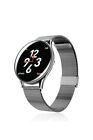 Smart Watch Round Screen Fitness Activity Sleep Tracker iOS Android- Silver