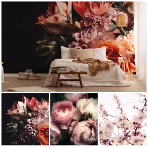 XXL Foto Mural Flores,Rosas,Flores de Cerezo Incl. Cola 3,75 M X 2,50M No Tejido - Imagen 1 de 10