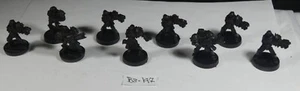 Grey Knights In Power Armor x 9 w Incinerator (2) Bodies Only No Melee Arms 8197 - Picture 1 of 8