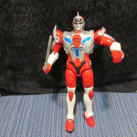UltraMan 1994 Playmates Toys Superhuman Samurai Syber Squad Figure Vintage Used Cover