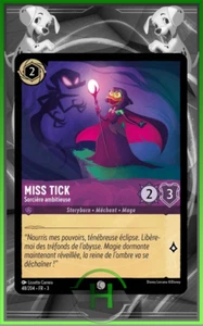 Miss Tick - 48/204 - Kapitel 3 - Französische Lorcana Karte Neu - Bild 1 von 1