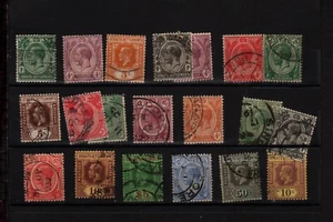 MALAYA STRAITS SETTLEMENTS KING GEORGE V x 20 STAMPS to $5 - GOOD USED (L289) - Bild 1 von 1