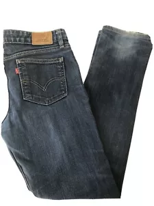 Levis Skinny Medium Wash Blue Jeans Size 10 Inseam 31 - Picture 1 of 9