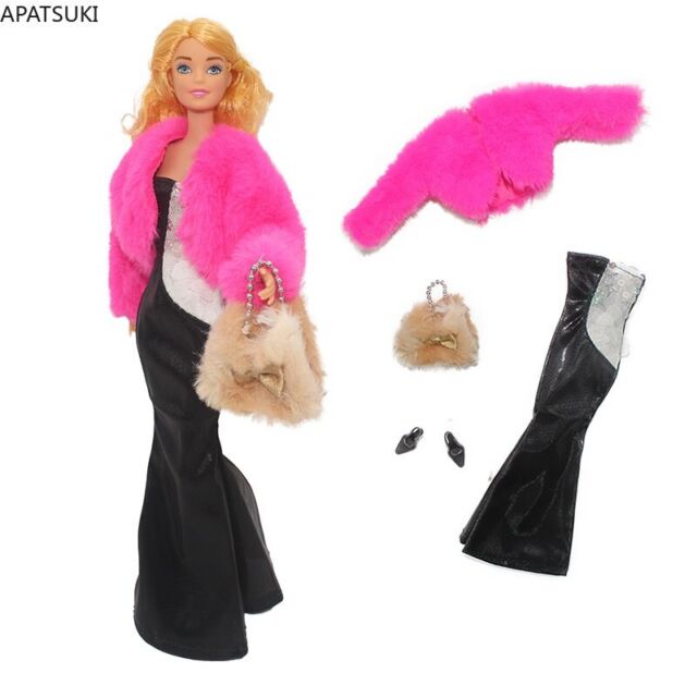 Acessórios para Boneca - Barbie Fashionista - Roupa - Vestido Rosa