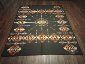 Pendleton Beaver State Pueblo Dwelling Heritage Blanket 65" x 78.5" Made In USA - Picture 1 of 23