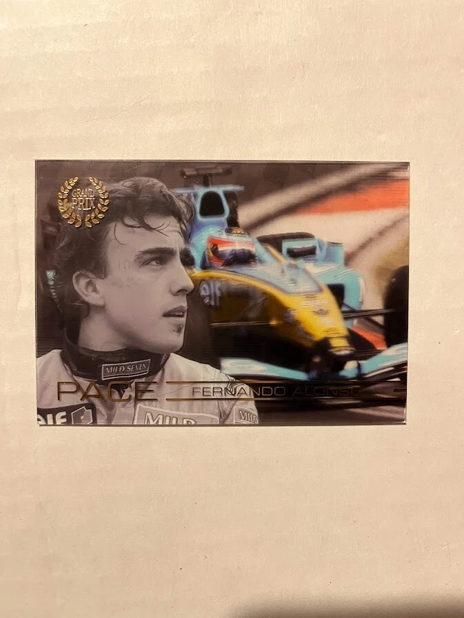 2005 Futera F1 Grand Prix PACE Fernando Alonso #01 Rookie - Image 1 of 1