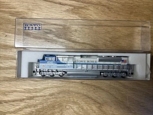 N Scale-KATO 176-8411 SD70ACe George Bush Library #4141 Diesel Locomotive - Picture 1 of 7