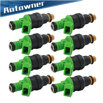 8x Inyectores de combustible para Ford Mustang Chevy Corvette Camaro 42 lb 440 cc SOHC 5,0 L Foto 1 de 4